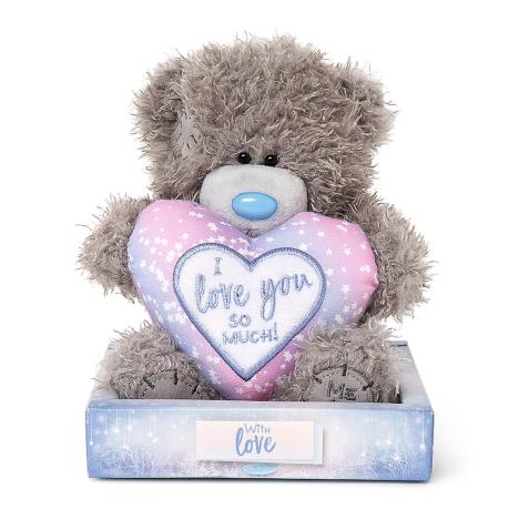 7" I Love You So Much Padded Heart Me to You Bear £5.99